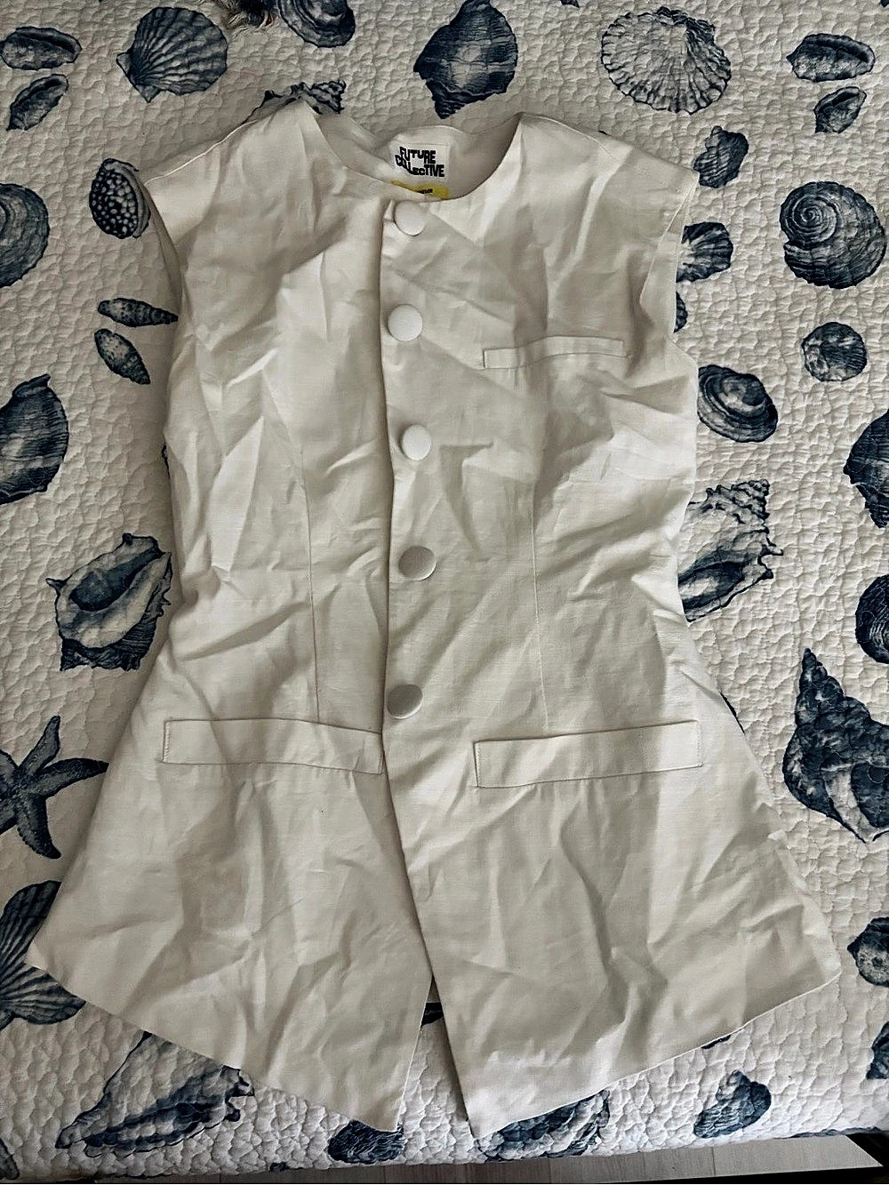 Future Collective Jené Naylor White Size 00 Like New